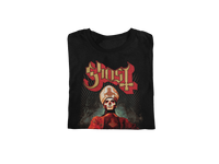 Ghost - Kiss the Ring Jumbo Print T-Shirt - Black