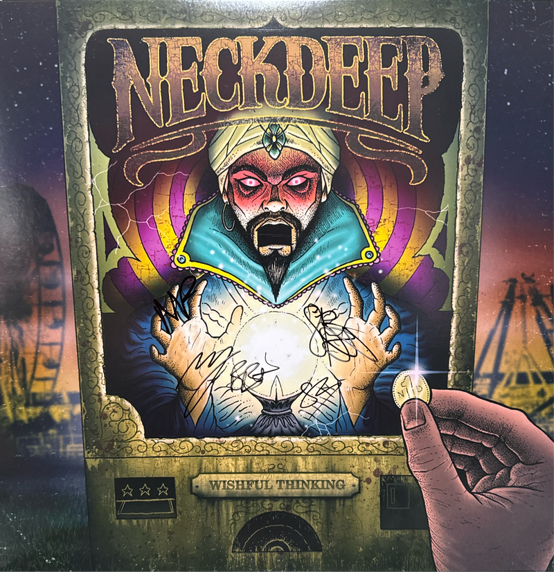 Neck Deep ‎– Wishful Thinking - signed record
