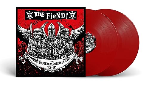 0334155195 Fiend - Complete Recordings 1983-1987 (Red Vinyl 2Lp) - Vinyl