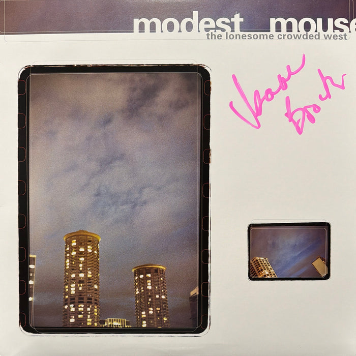 Modest Mouse ‎– The Lonesome Crowded West – signed record