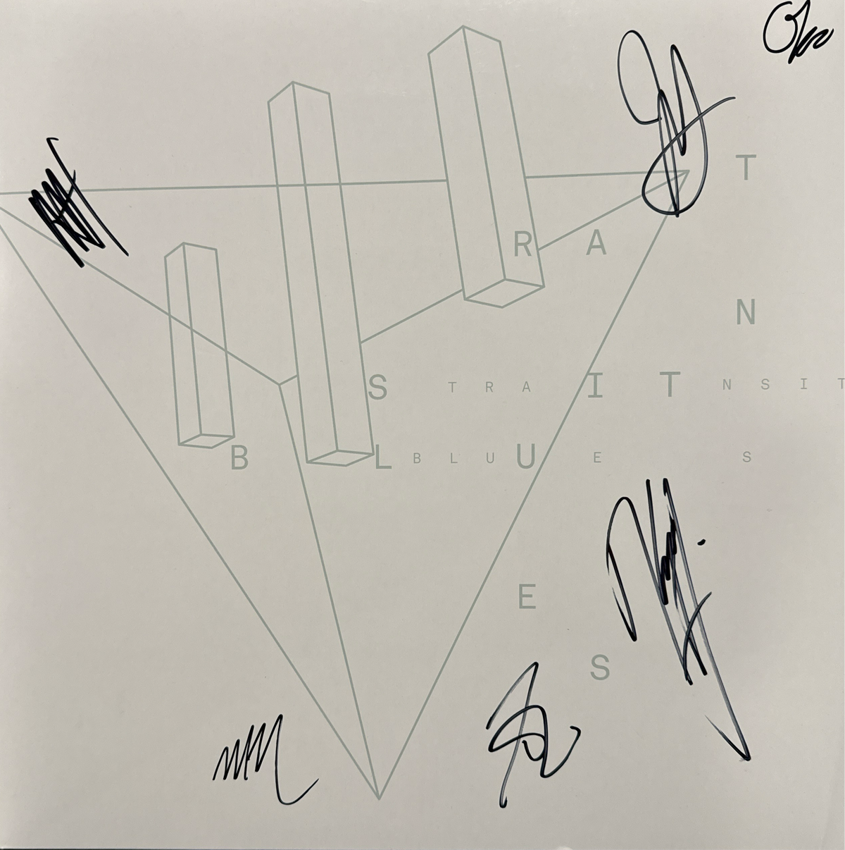 The Devil Wears Prada ‎– Transit Blues - signed record