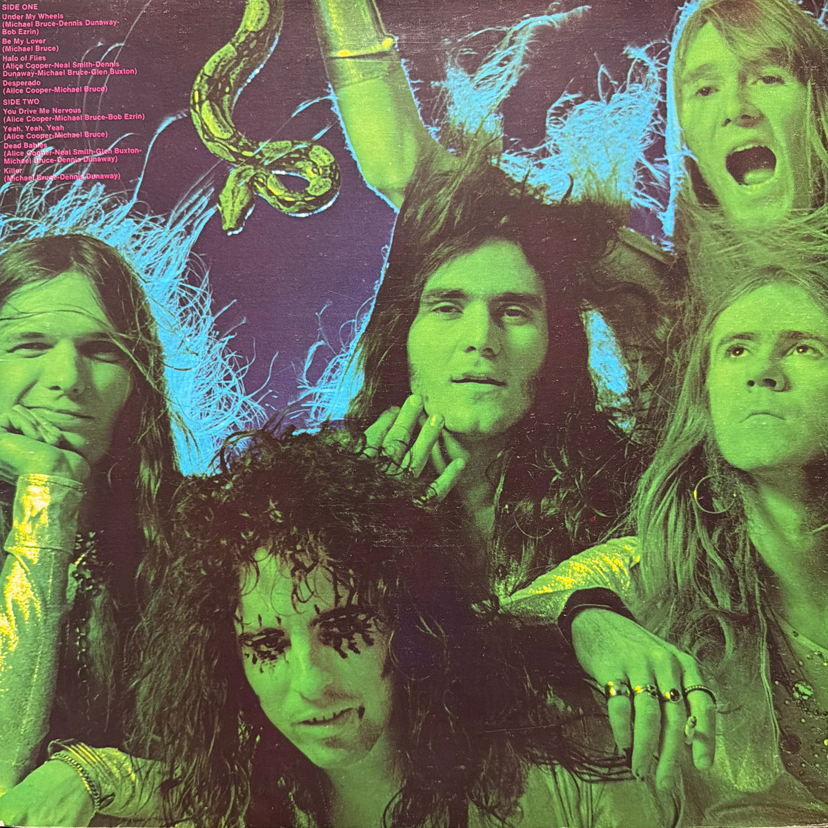 Alice Cooper ‎– Killer – signed record