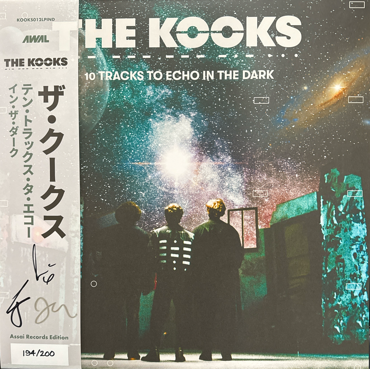 The Kooks – 10 Tracks To Echo In The Dark - signed obi
