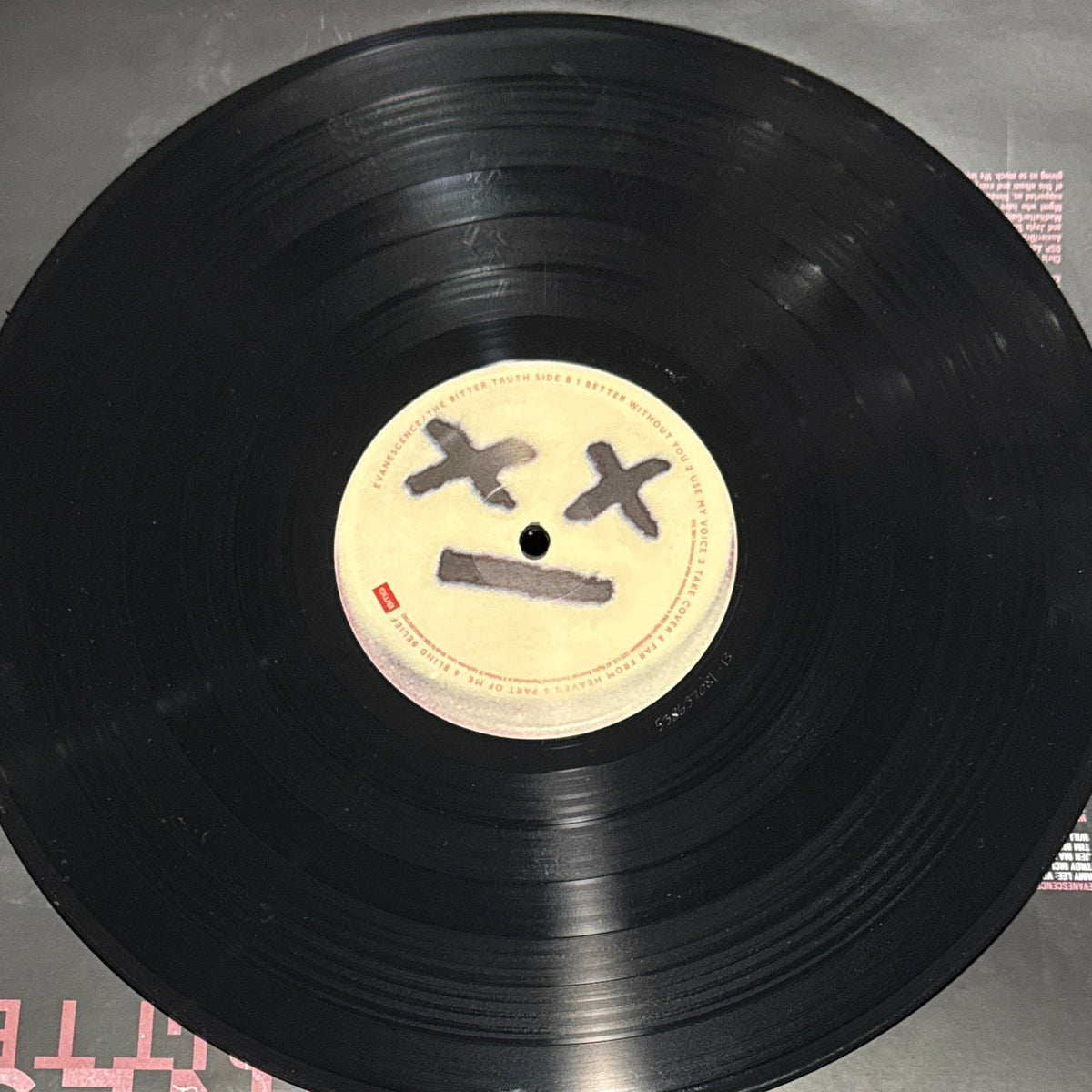 Evanescence ‎– The Bitter Truth - signed record