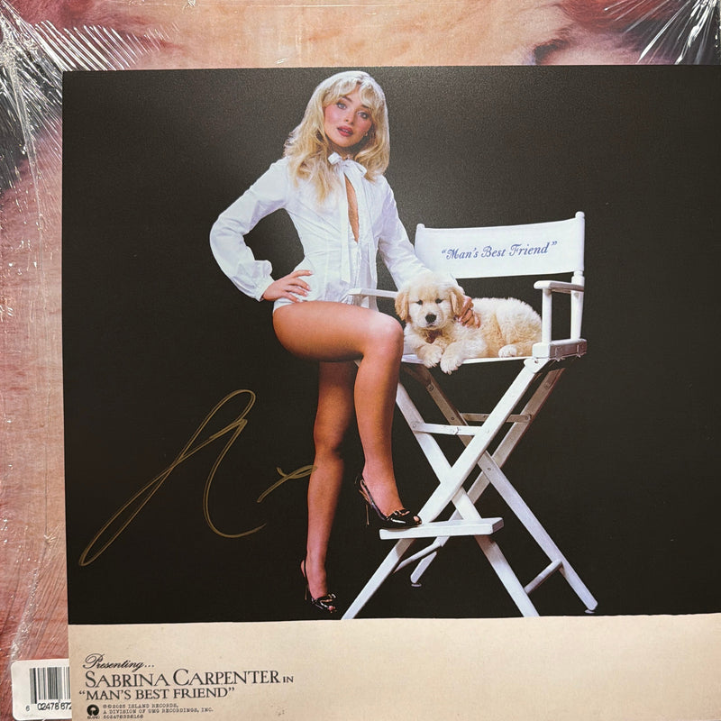 Sabrina Carpenter ‎– Man's Best Friend - Signed Insert