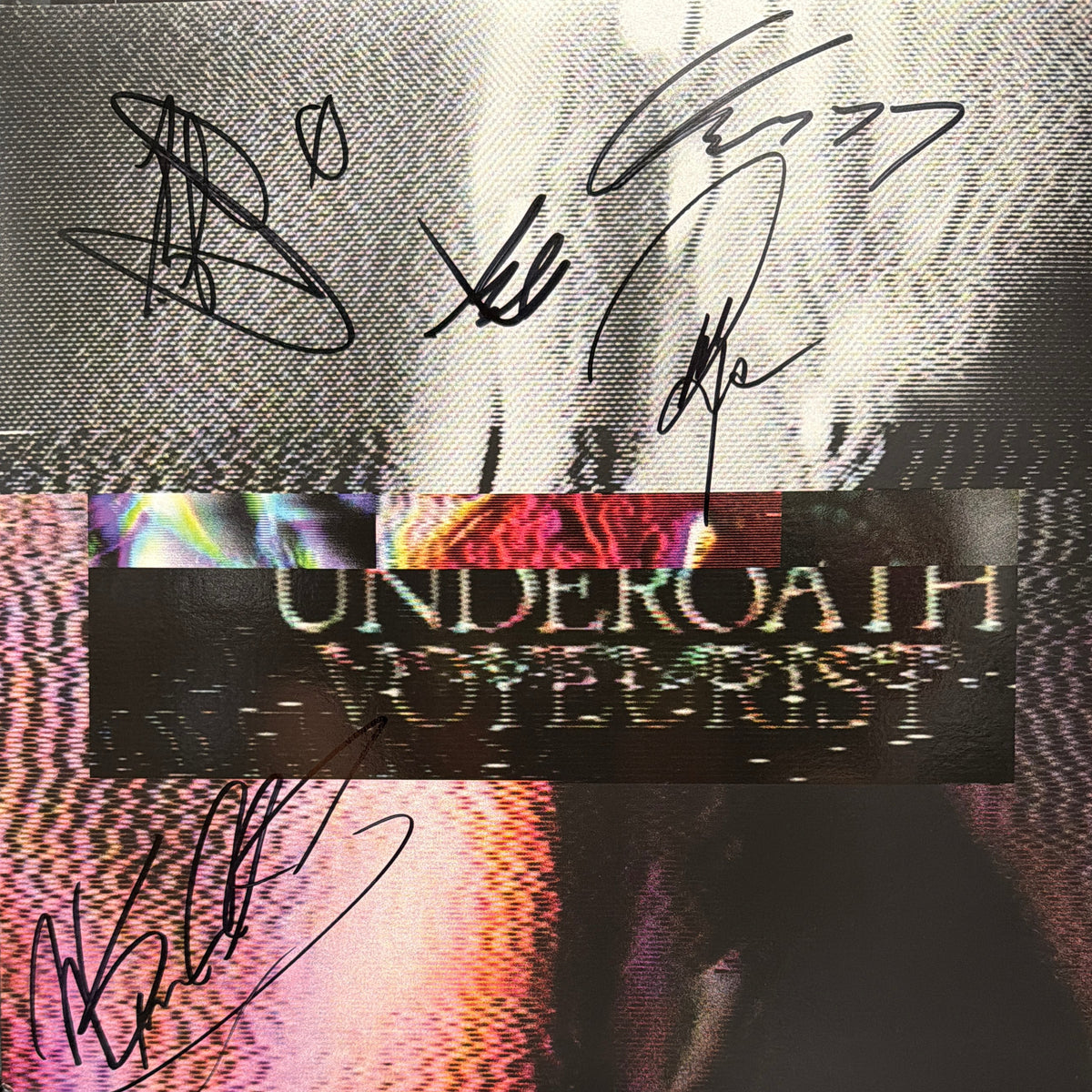 Underoath ‎– Voyeurist – signed record