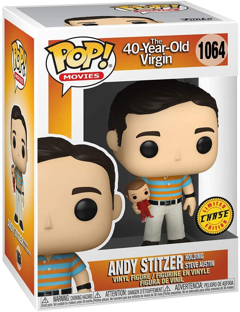 40 Year Old Virgin - Funko Pop! Movies: 40 Year Old Virgin - Andy Holding Oscar (Styles May Vary) -