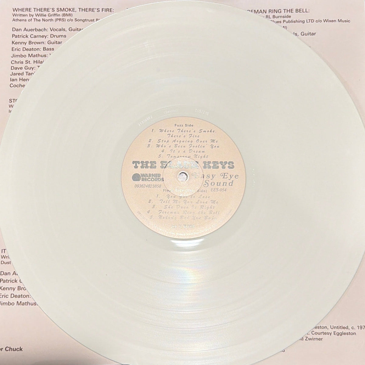 The Black Keys ‎– Peaches! - signed record