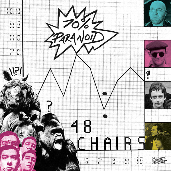 48 CHAIRS - 70% Paranoid - Vinyl