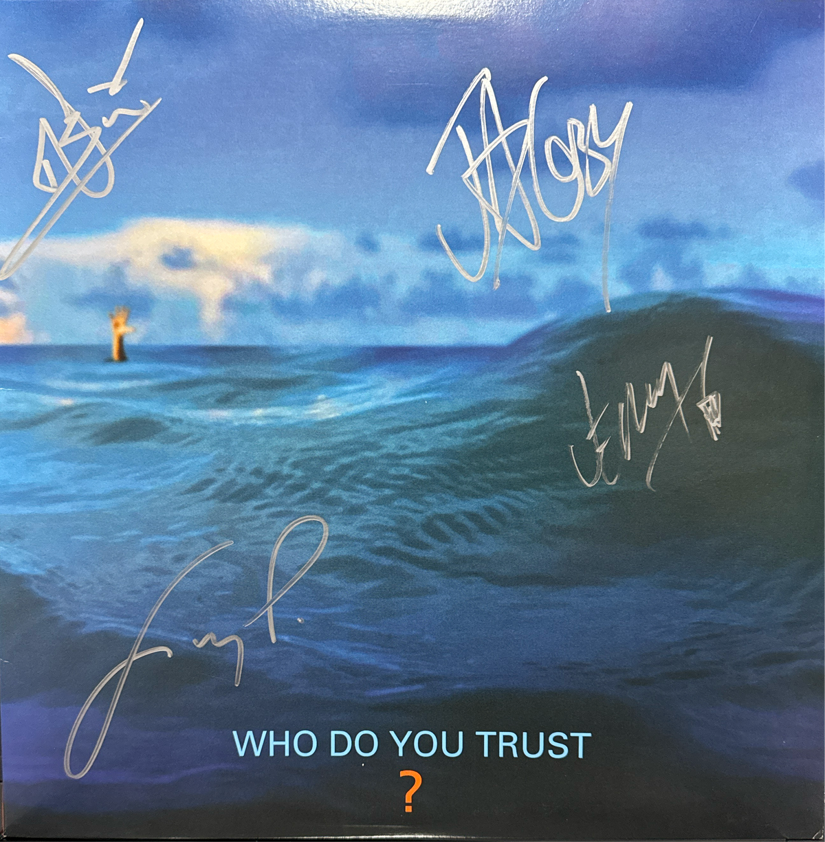 Papa Roach - Who Do You Trust? - signed record