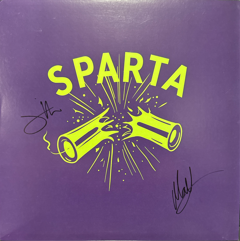 Sparta ‎– Sparta - signed record