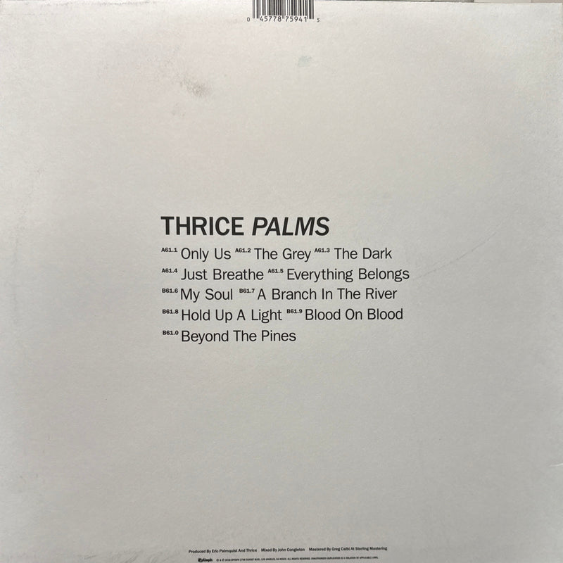 Thrice- Palms - signed record