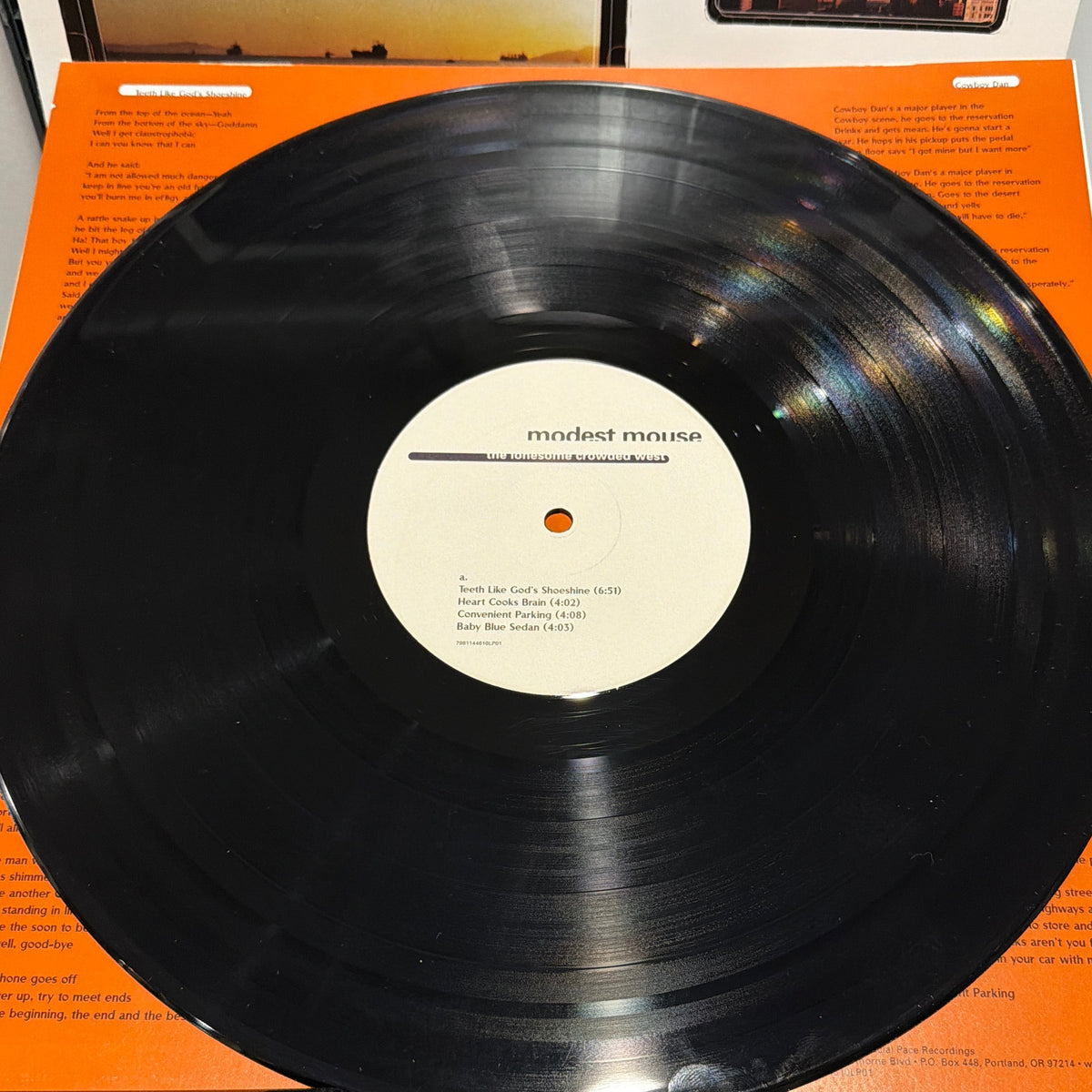 Modest Mouse ‎– The Lonesome Crowded West – signed record