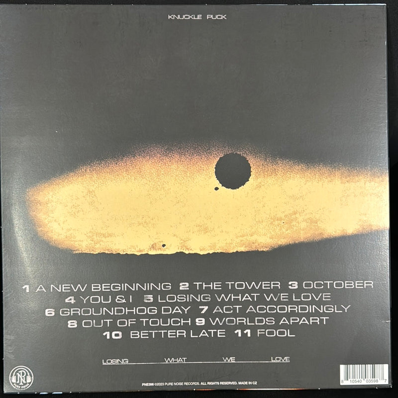 Knuckle Puck - Losing What We Love - signed record