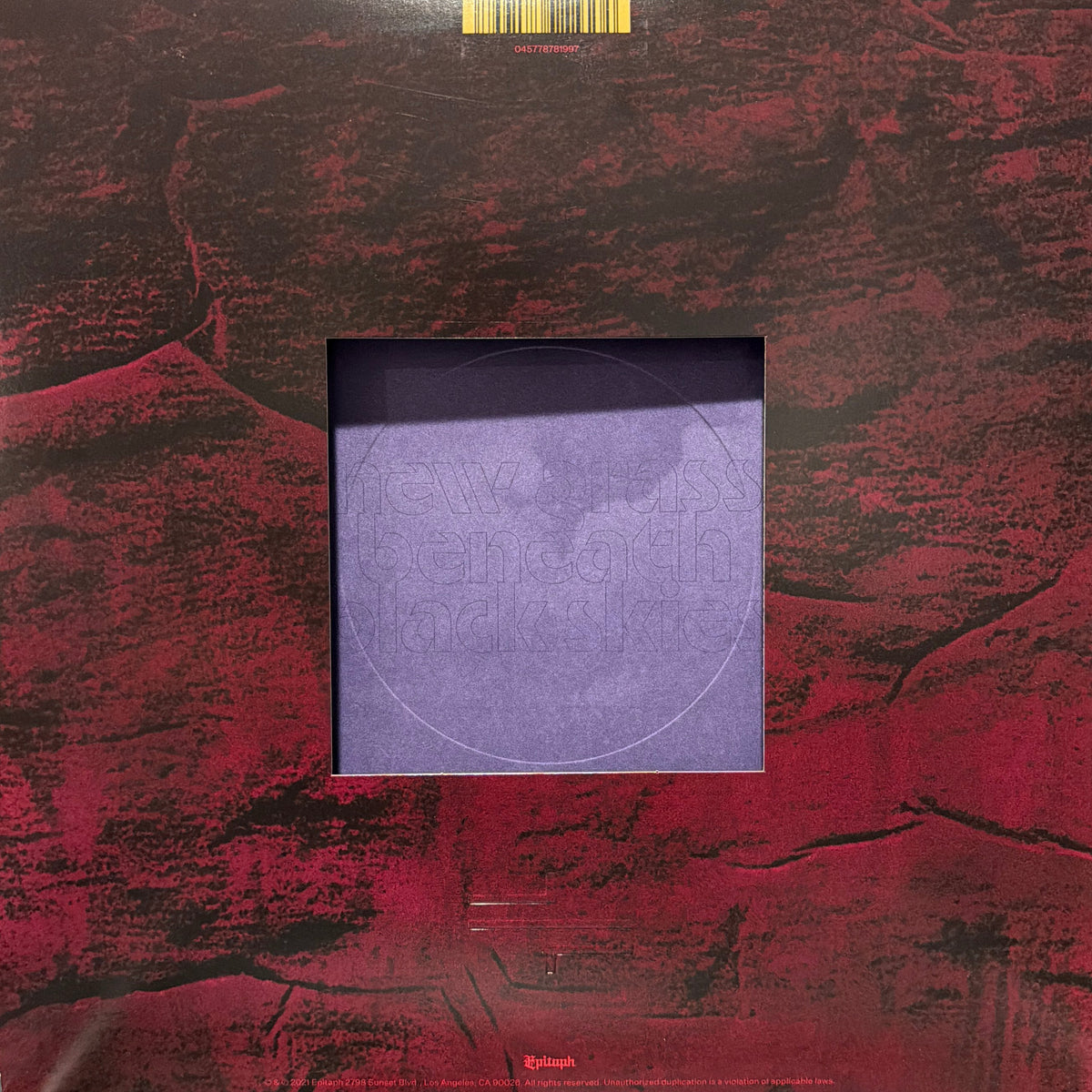 Thrice ‎– Horizons / East - signed record (Yellow Opaque)