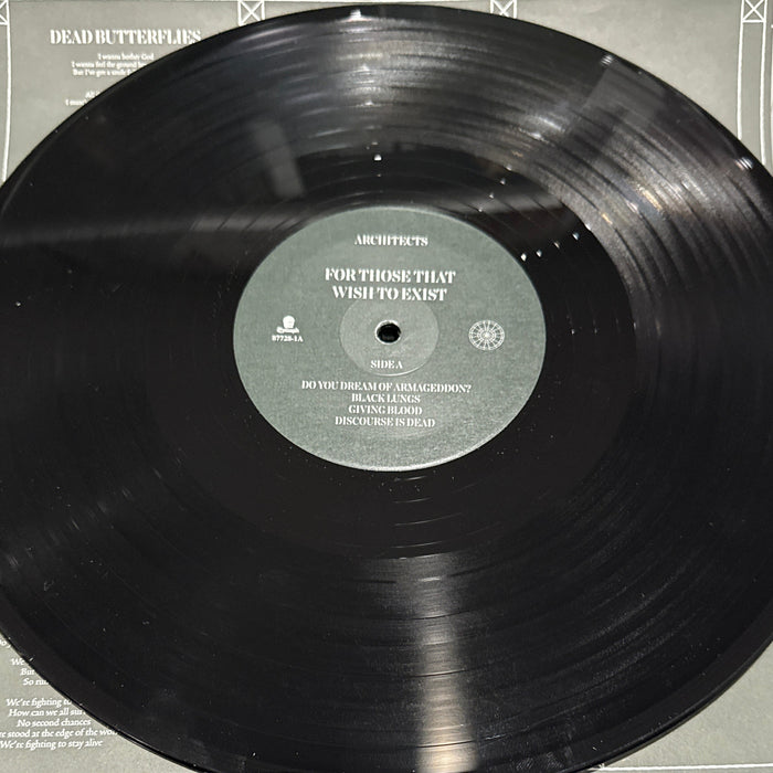 Architects ‎– For Those That Wish To - signed record