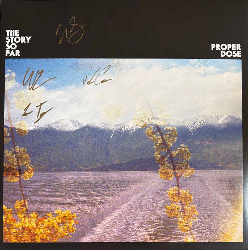 The Story So Far – Proper Dose - signed record