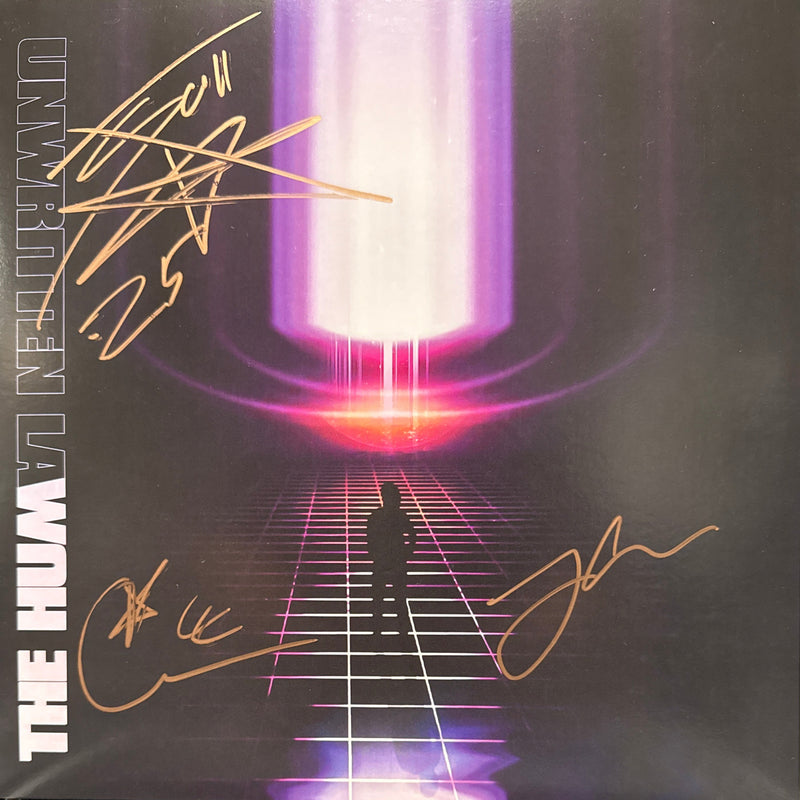 Unwritten Law ‎– The Hum - signed record
