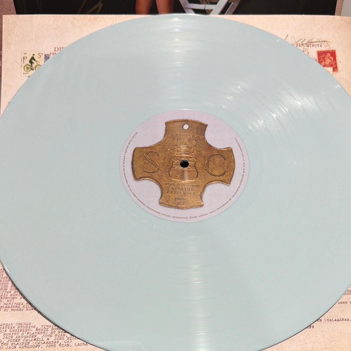 Sabrina Carpenter ‎– Man's Best Friend - Signed Insert