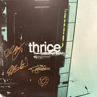 Thrice - The Illusion Of Safety - signed record