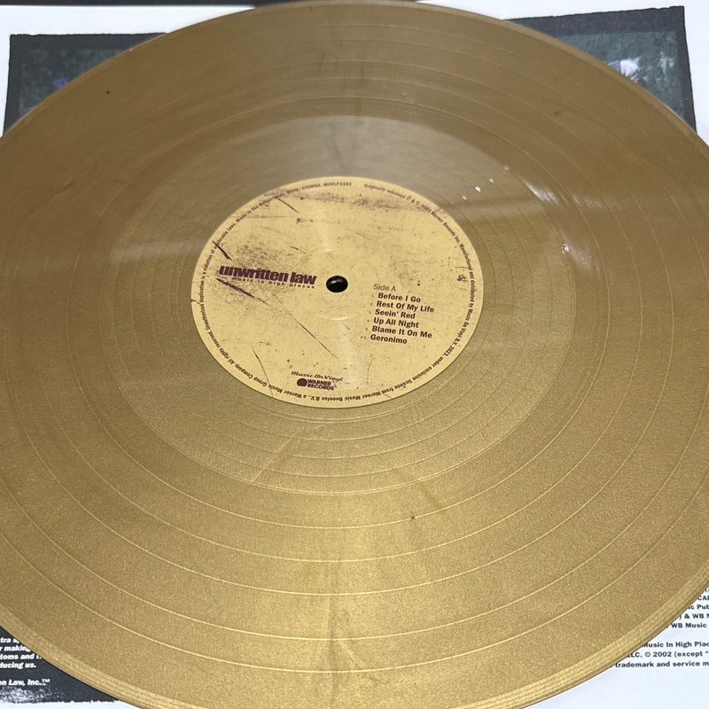 Unwritten Law – From Music In High Places - signed record