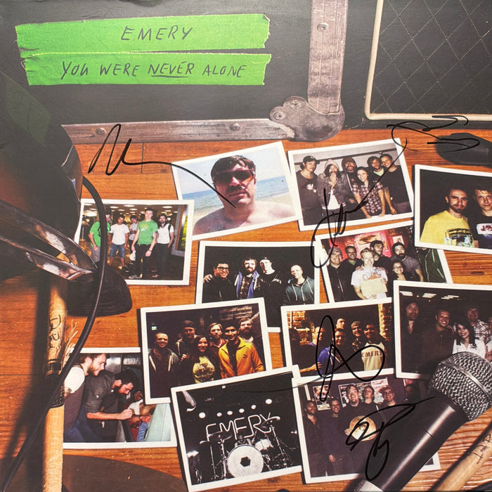 Emery – You Were Never Alone - signed record