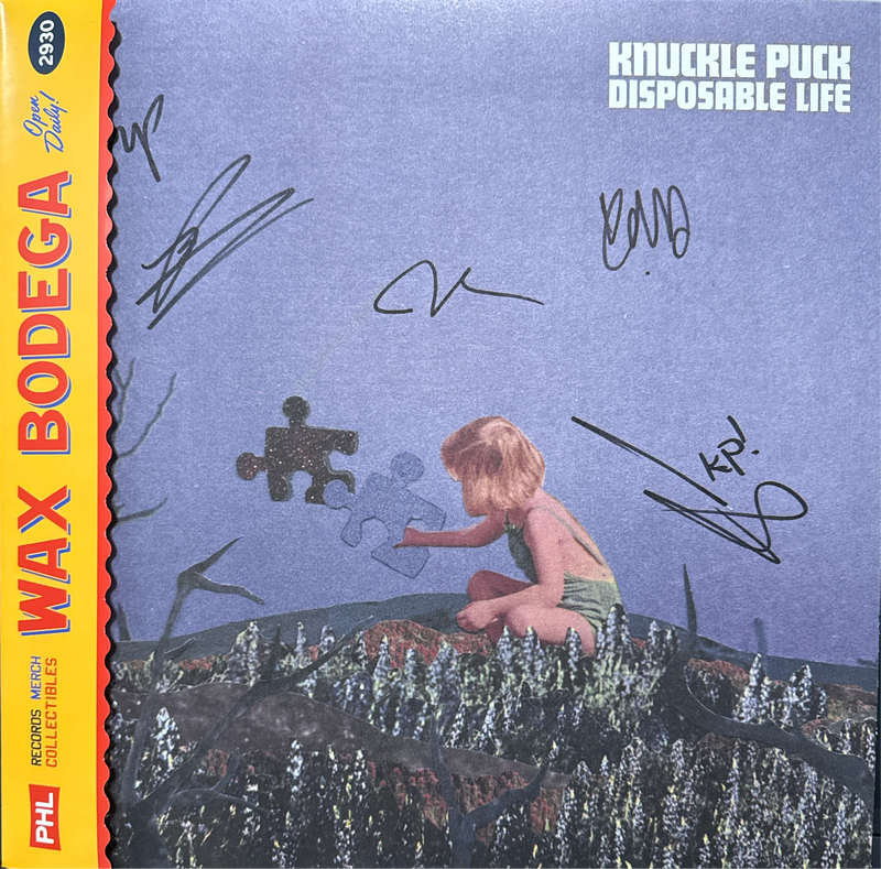 Knuckle Puck - Disposable Life - signed record