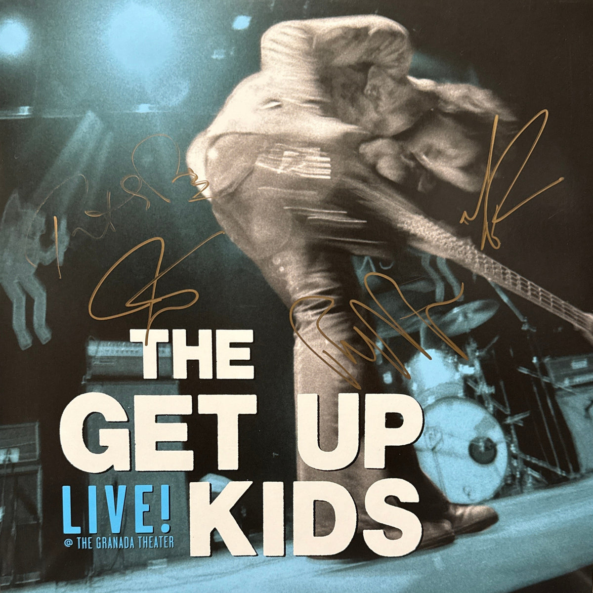 The Get Up Kids – Live! @ The Granada Theater – signed record