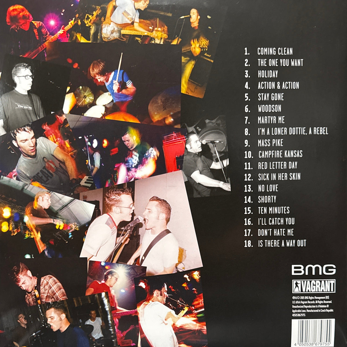 The Get Up Kids – Live! @ The Granada Theater – signed record