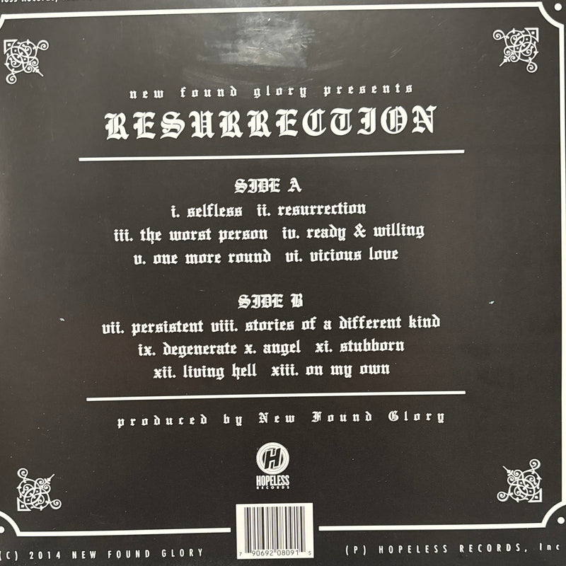 New Found Glory – Resurrection - signed by Jordan Pundik