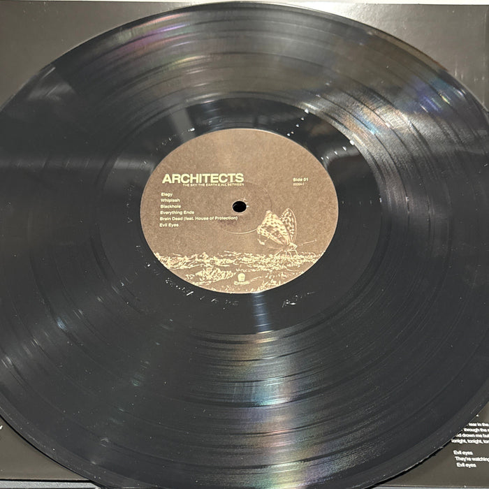 Architects - The Sky, The Earth & All Between - signed record