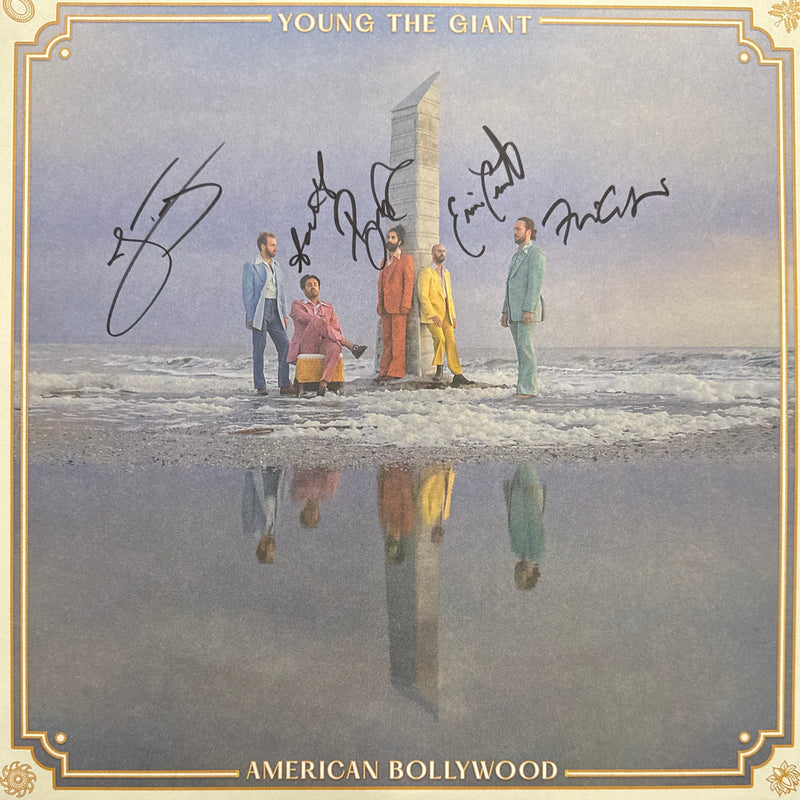 Young The Giant – American Bollywood - signed record
