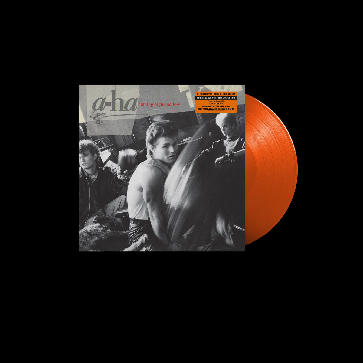 a-ha - Hunting High and Low (ROCKTOBER) (Orange Vinyl) - Vinyl