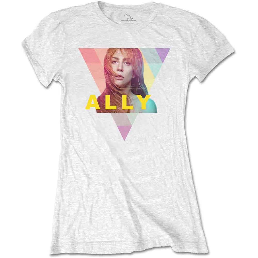 A Star Is Born - Ally Geo-Triangle - T-Shirt White