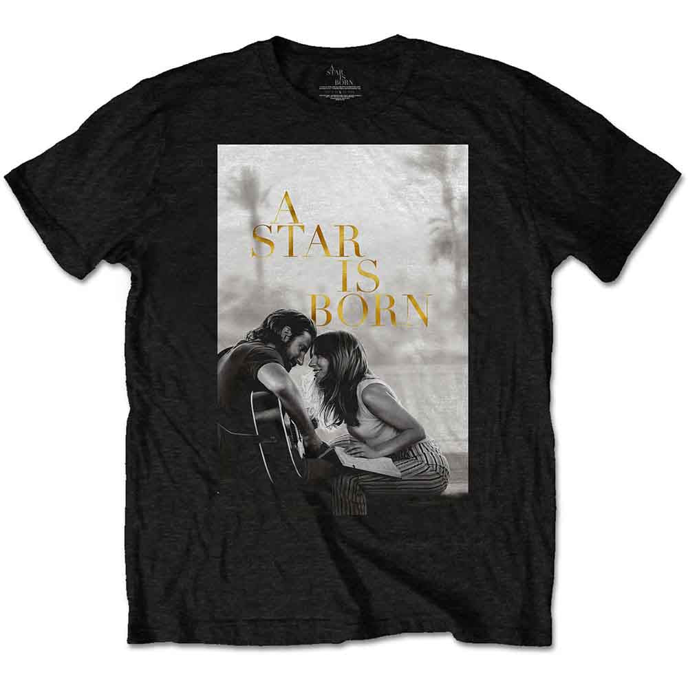 A Star Is Born - Jack & Ally Movie Poster - T-Shirt Black