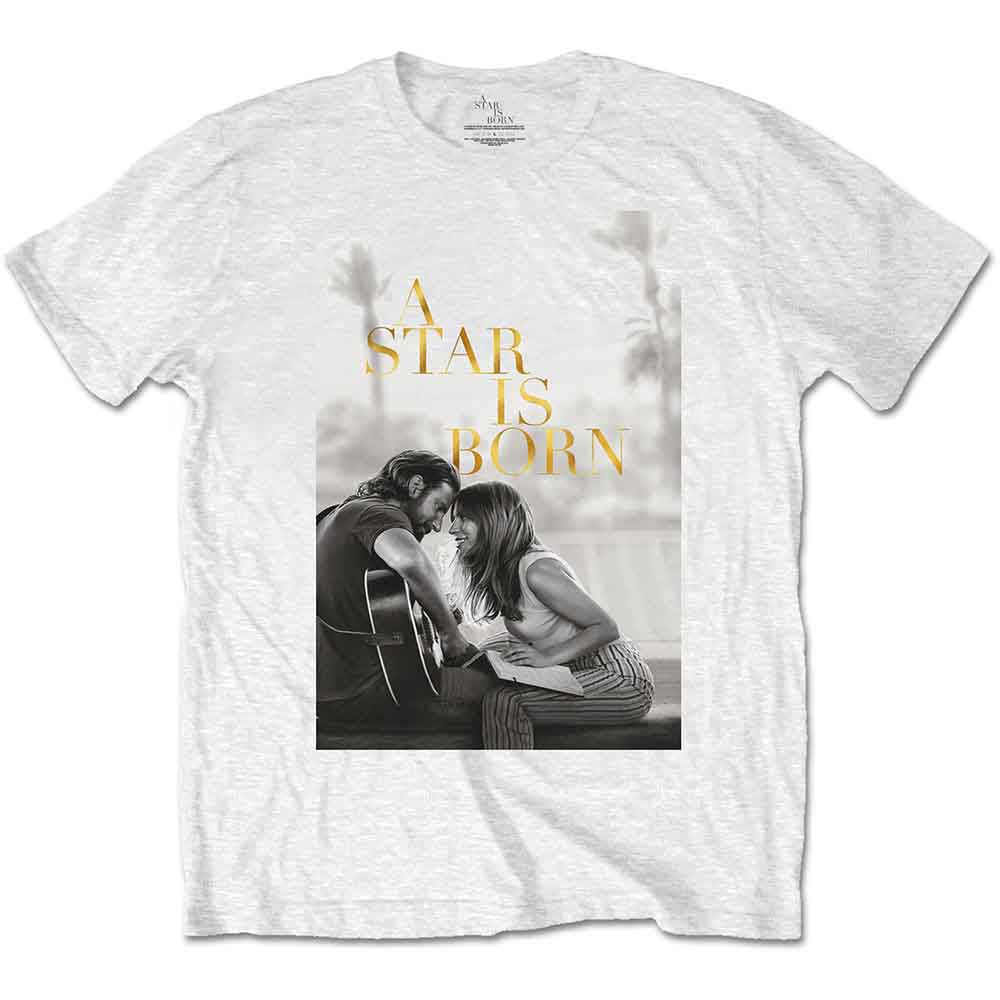 A Star Is Born - Jack & Ally Movie Poster - White
