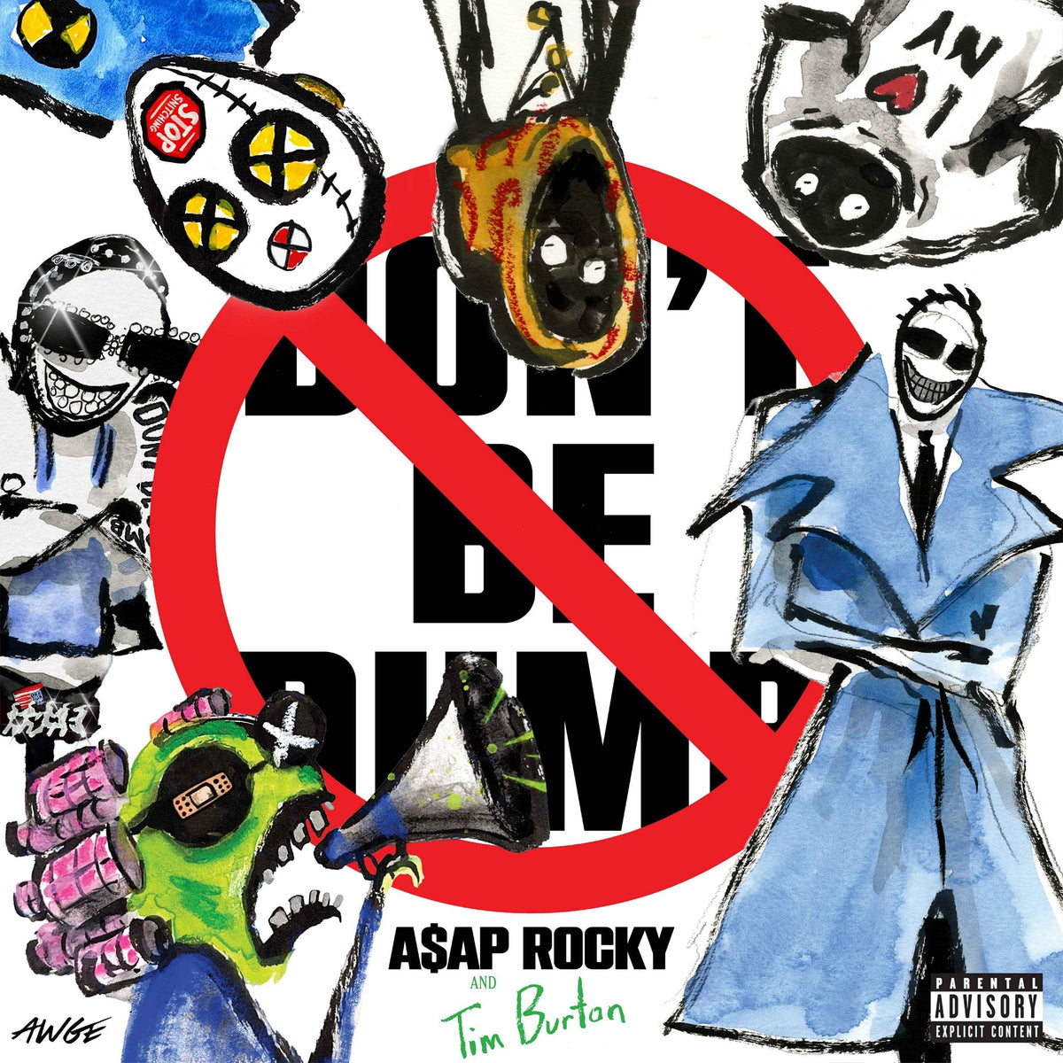 A$ap Rocky - Don'T Be Dumb (1 Black & 1 White Vinyl) [2LP] - Vinyl