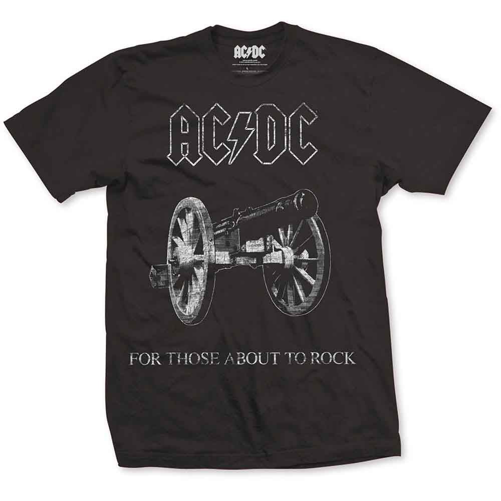 AC/DC - About to Rock - T-Shirt Black