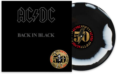 AC/DC - Back In Black: 50th Anniversary (Limited Edition, Black & White Marble Colored Vinyl) - Vinyl
