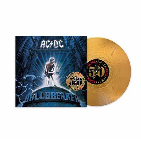 AC/DC - Ballbreaker (50th Anniversary Edition, Gold Color Vinyl) - Vinyl