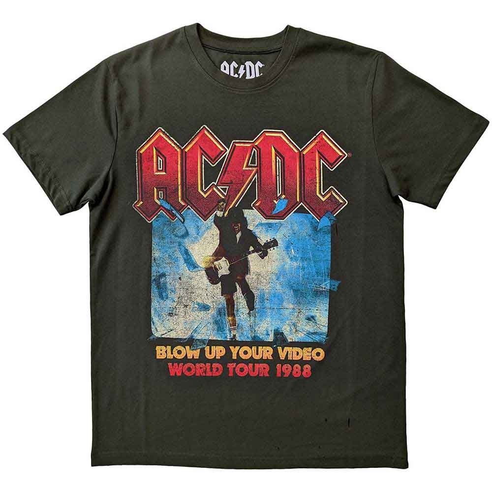 AC/DC - Blow Up Your Video - T-Shirt Green