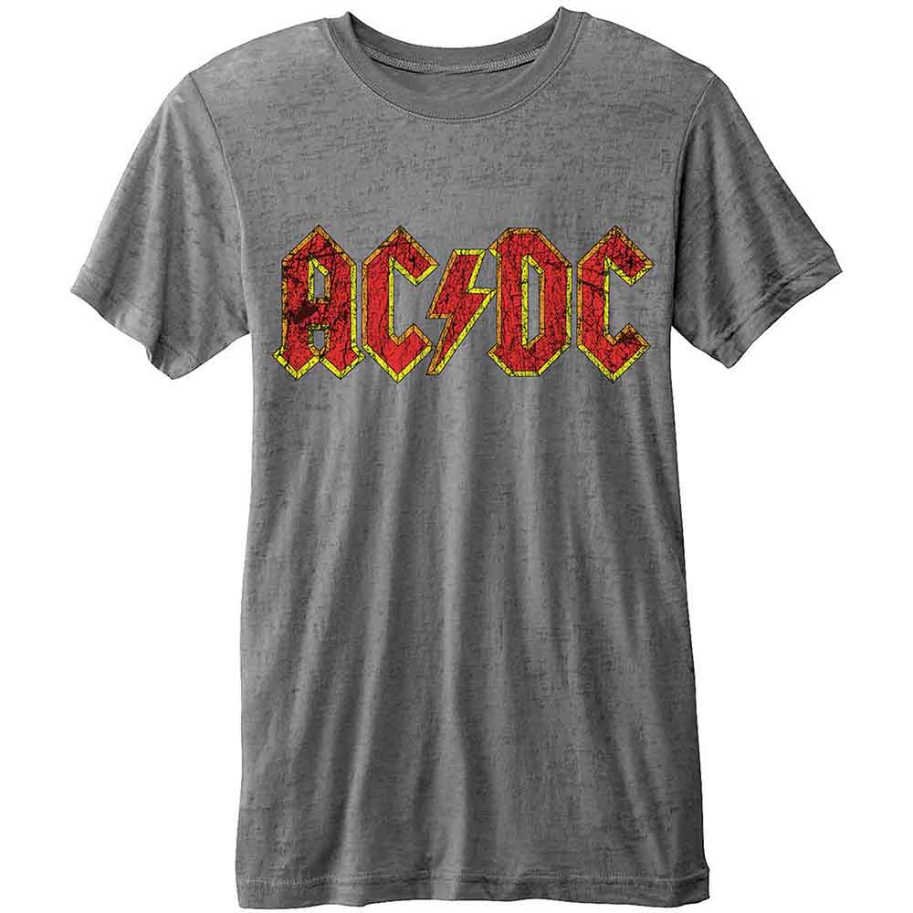 AC/DC - Classic Logo - T-Shirt Grey