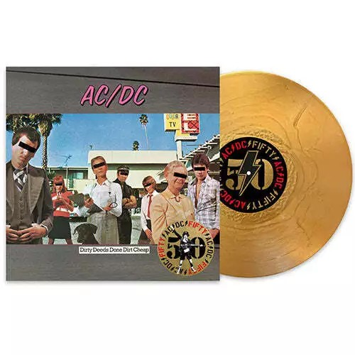 AC/DC - Dirty Deeds Done Dirt Cheap (50th Anniversary Edition, Gold Color Vinyl) [Import] -