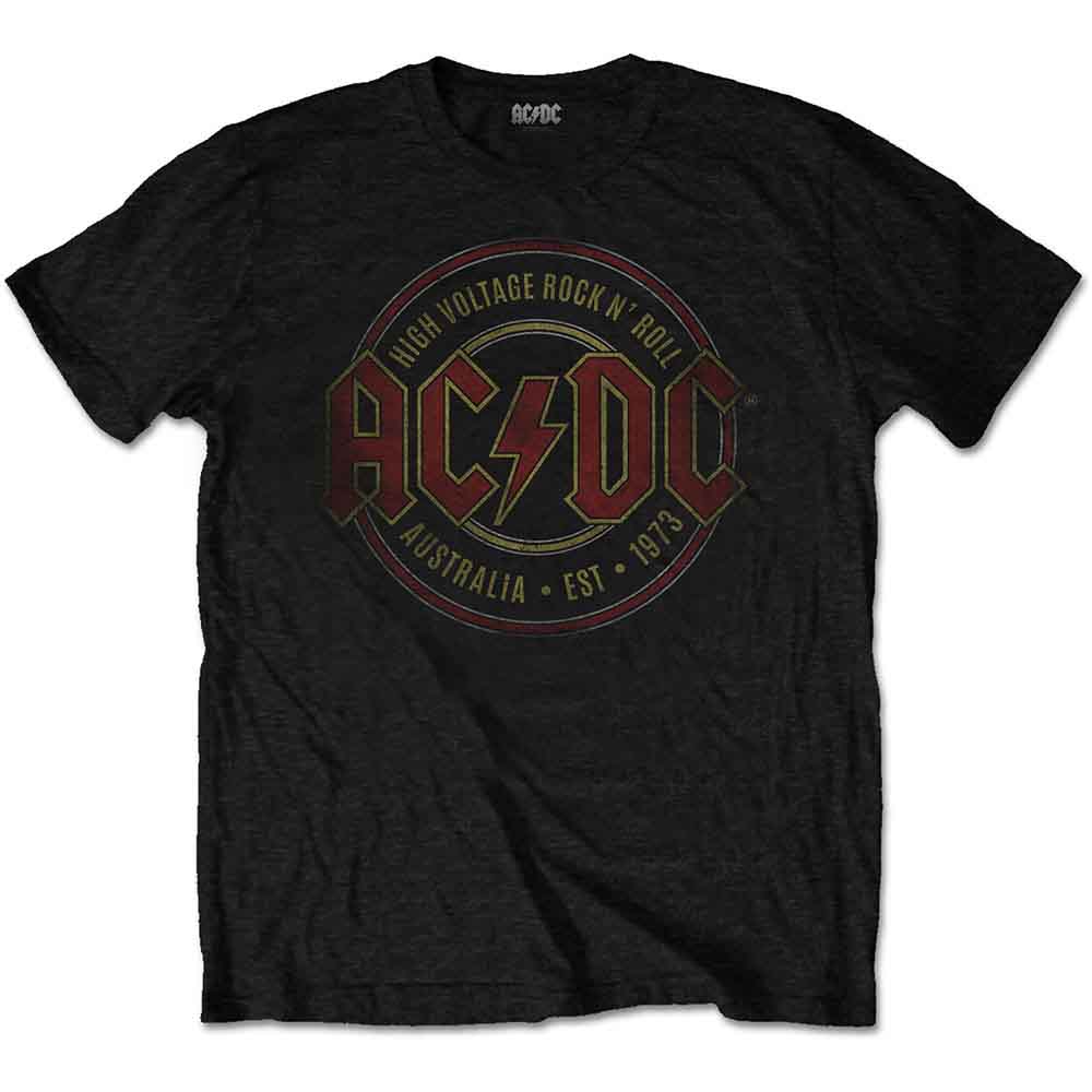 AC/DC - Est. 1973 - T-Shirt Black