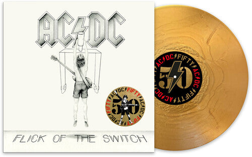 AC/DC - Flick Of The Switch (50th Anniversary Edition, Gold Color Vinyl) - Vinyl