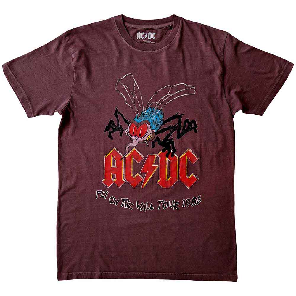 AC/DC - Fly On The Wall Tour - T-Shirt Red