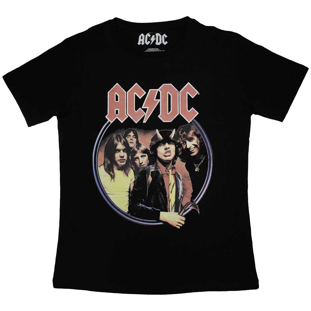 AC/DC - Highway To Hell Circle - T-Shirt Black