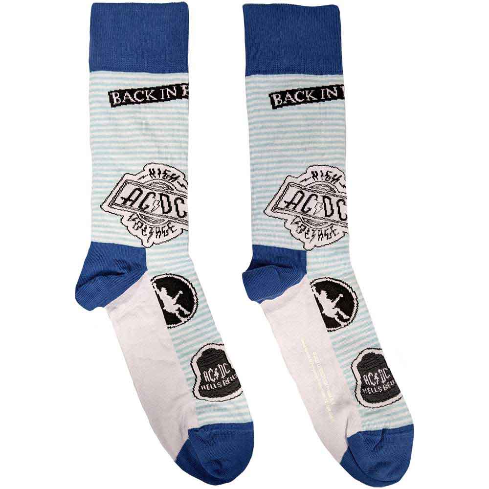 AC/DC - Icons - Socks Blue