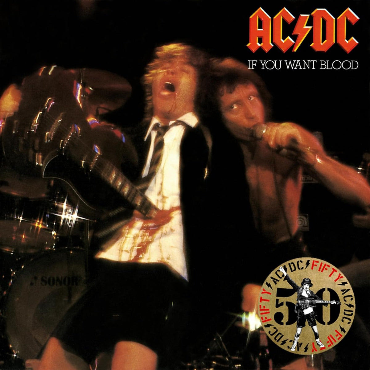 AC/DC - If You Want Blood You've Got It (50th Anniversary Edition, Gold Color Vinyl) - Vinyl