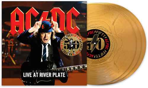 AC/DC - Live At River Plate (50th Anniversary Edition, Gold Color Vinyl) (3 Lp) - Vinyl